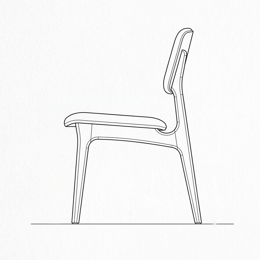 LENA Chair صندلی لنا Image 5